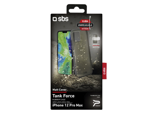 SBS Stoß- und rutschfestes mattes Cover für das iPhone 12 Pro Max