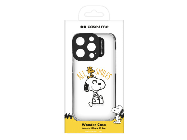 CASEME Hülle mit Peanuts-Motiv und Objektivschutz für das iPhone 15 Pro Kaufuniversum - CASEME Hülle mit Peanuts-Motiv und Objektivschutz für das iPhone 15 Pro