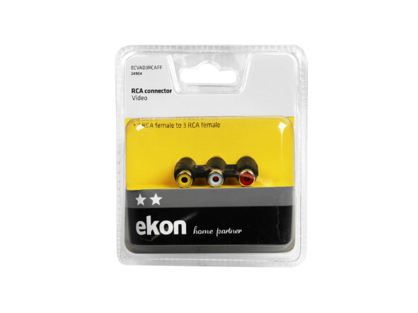 EKON 3 RCA-Adapter Kaufuniversum - EKON 3 RCA-Adapter