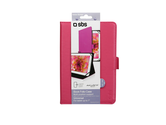 SBS Klapphülle in universellem Hochformat Book Lite für Tablet 7''