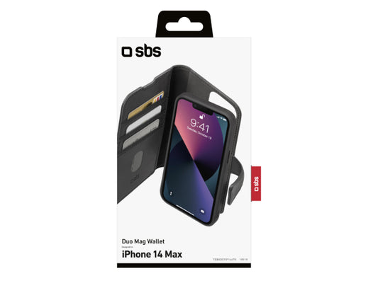 SBS Hülle in Buchform mit abnehmbarer Abdeckung