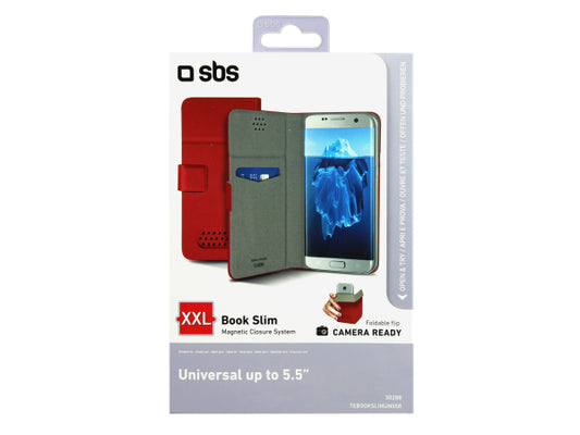SBS Hülle Bookslim Universal für Smartphones bis zu 5,5''