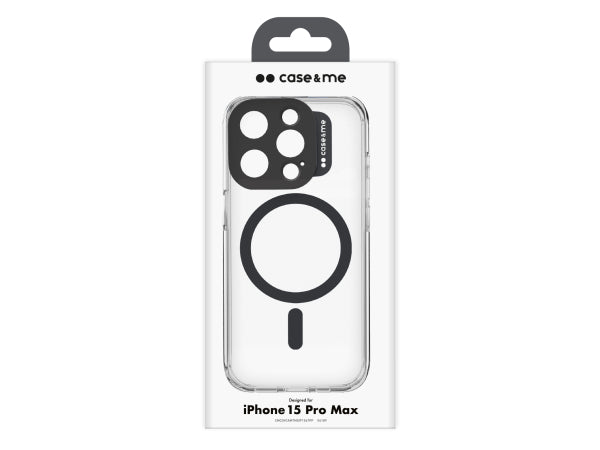 CASEME Transparente Hülle, kompatibel mit MagSafe-Aufladung für iPhone 15 Pro Max Kaufuniversum - CASEME Transparente Hülle, kompatibel mit MagSafe-Aufladung für iPhone 15 Pro Max