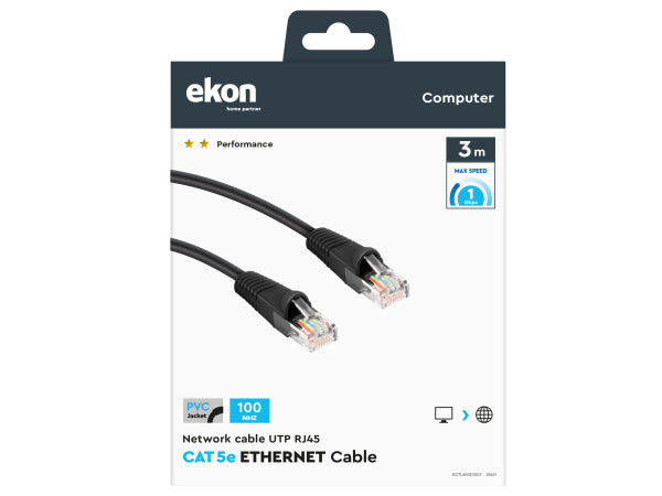 EKON Netzwerkkabel Kat. 5e Kaufuniversum - EKON Netzwerkkabel Kat. 5e
