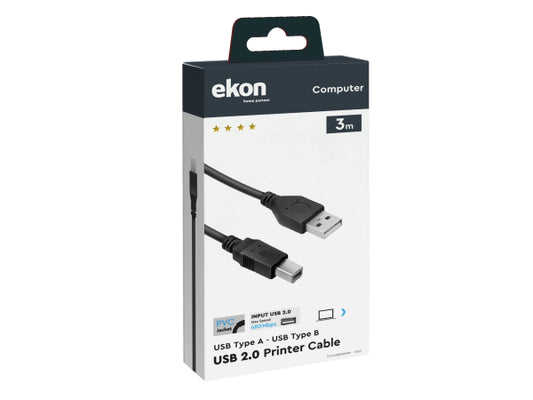 EKON USB Typ A - USB Typ B Kabel