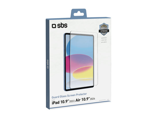 SBS Glas-Displayschutz für iPad 10.9" 2022/Air 11" 2024