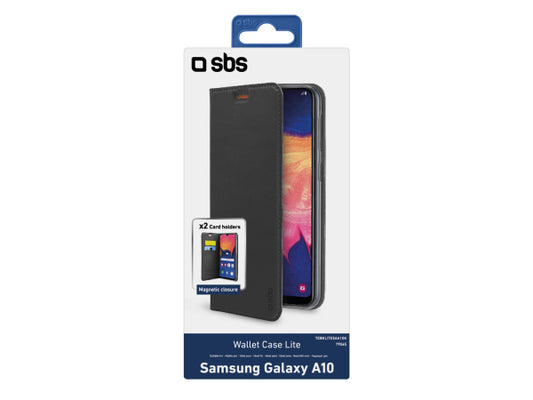 SBS Bookcase Wallet Lite-Hülle für Samsung Galaxy A10