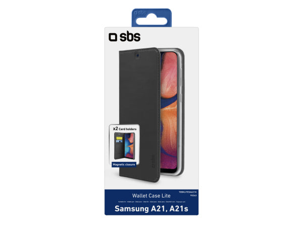 SBS Bookcase Wallet Lite-Hülle für Samsung Galaxy A21 Kaufuniversum - SBS Bookcase Wallet Lite-Hülle für Samsung Galaxy A21