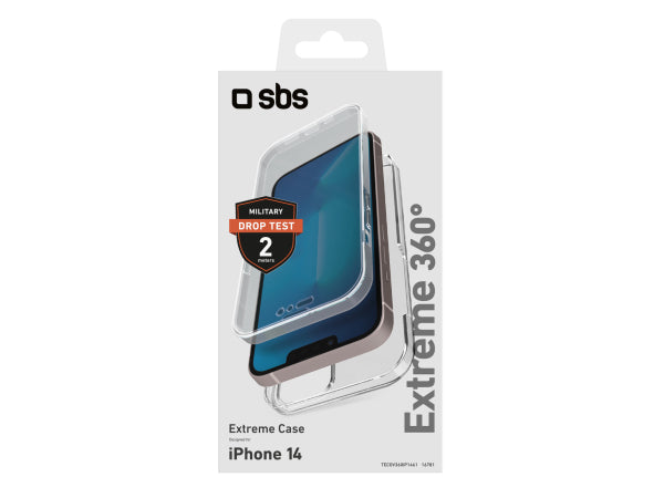 SBS Cover Full Body 360° für iPhone 14/13 - Extreme Collection Kaufuniversum - SBS Cover Full Body 360° für iPhone 14/13 - Extreme Collection