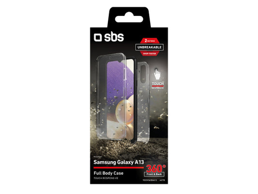 SBS Cover Full Body 360° für Samsung Galaxy A13 5G/Galaxy A04s – Unbreakable Collection