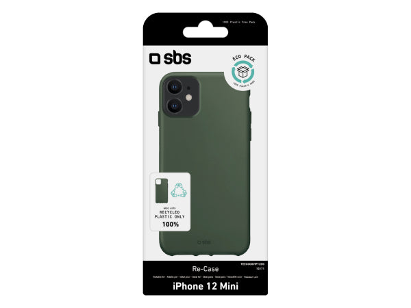 SBS Cover aus recyceltem Kunststoff für iPhone 12 Mini Kaufuniversum - SBS Cover aus recyceltem Kunststoff für iPhone 12 Mini
