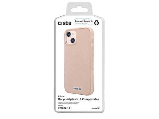 SBS Farbiges Cover aus recyceltem Kunststoff R-PET für iPhone 14/13