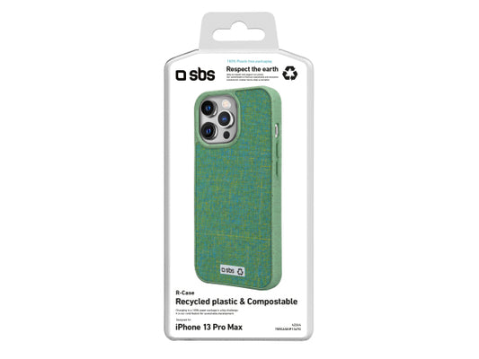SBS Farbiges Cover aus recyceltem Kunststoff R-PET für iPhone 13 Pro Max