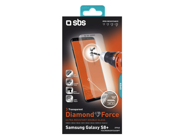 SBS Glas Displayschutz 4D Ultra für Samsung Galaxy S8+ Kaufuniversum - SBS Glas Displayschutz 4D Ultra für Samsung Galaxy S8+