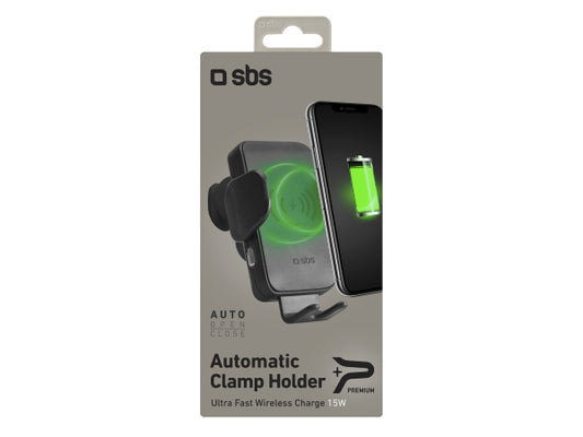 SBS Clamp – 15-W-Halterung für ultraschnelles kabelloses Laden