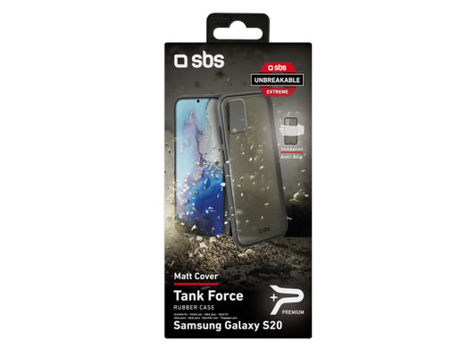 SBS Stoß- und rutschfestes mattes Cover für das Samsung Galaxy S20
