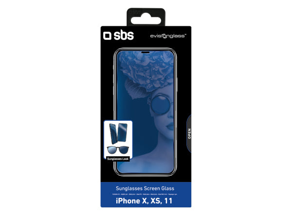 SBS Bildschirmschutzfilm Sunglasses für iPhone 11 Pro/XS/X Kaufuniversum - SBS Bildschirmschutzfilm Sunglasses für iPhone 11 Pro/XS/X