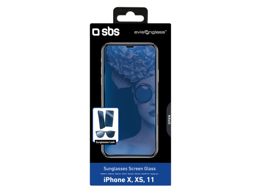 SBS Bildschirmschutzfilm Sunglasses für iPhone 11 Pro/XS/X