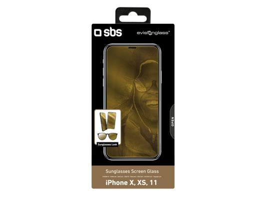 SBS Bildschirmschutzfilm Sunglasses für iPhone 11 Pro/XS/X