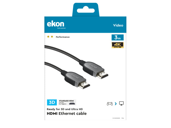 EKON HDMI-Kabel v. 1.4 - 1080p Kaufuniversum - EKON HDMI-Kabel v. 1.4 - 1080p
