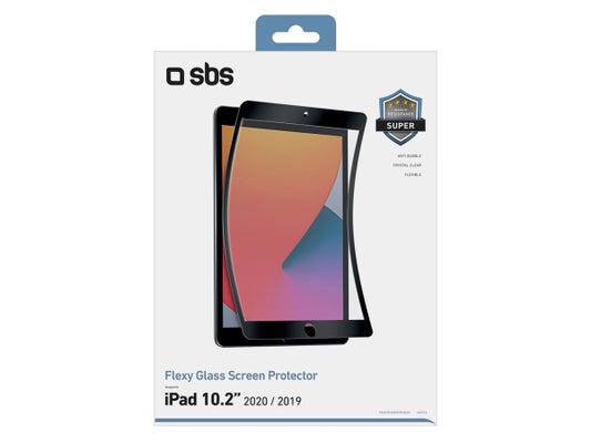 SBS Full Screen Protector Flexible Glass für iPad 10.2" 2020
