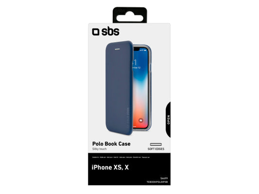 SBS Aufklappbare Schutzhülle für iPhone XS/X