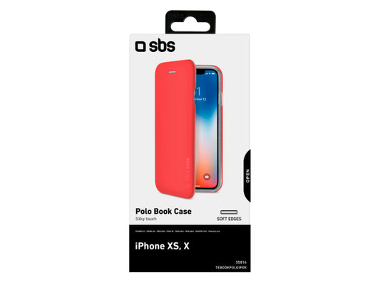 SBS Aufklappbare Schutzhülle für iPhone XS/X