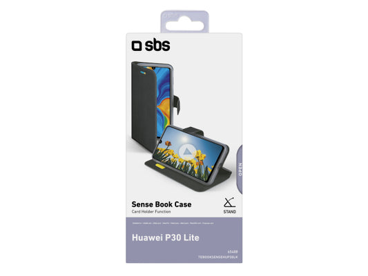 SBS Klapphülle im Hochformat Sense für Huawei P30 Lite