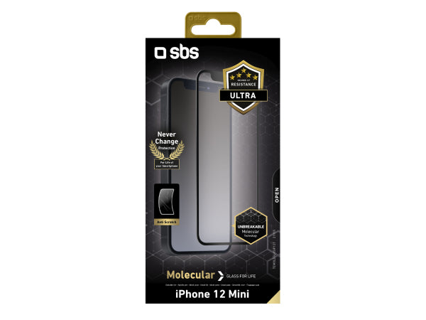 SBS Molekularglas für iPhone 12 Mini Kaufuniversum - SBS Molekularglas für iPhone 12 Mini