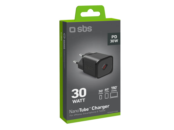 SBS 30-W-GaN-Power Delivery-Ultra-Schnellladegerät Kaufuniversum - SBS 30-W-GaN-Power Delivery-Ultra-Schnellladegerät