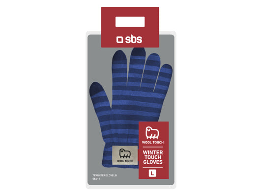 SBS Touchscreen-Handschuhe Größe L