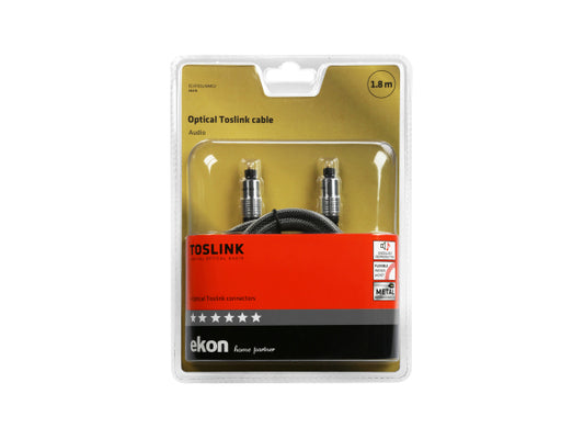 EKON Optisches Kabel mit 2 Toslink