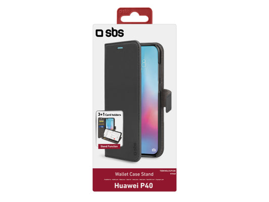 SBS Book Case Wallet für Huawei P40 mit Standfunktion