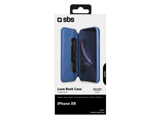 SBS Book Case Luxe für iPhone XR
