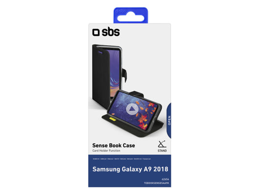 SBS Handyhülle Book Sense für Samsung Galaxy A9 2018