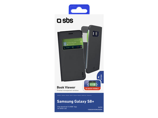 SBS Komplett-Hülle View für Samsung Galaxy S8+