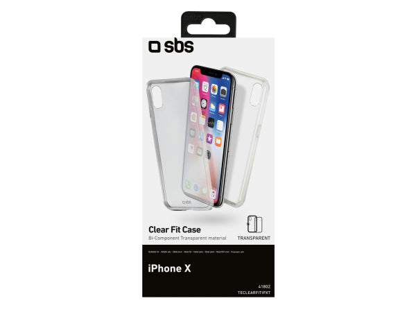 SBS Cover Clear Fit für iPhone XS/X Kaufuniversum - SBS Cover Clear Fit für iPhone XS/X