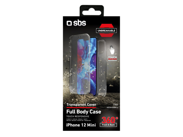 SBS Cover Full Body 360° für iPhone 12 Mini - Unbreakable Collection Kaufuniversum - SBS Cover Full Body 360° für iPhone 12 Mini - Unbreakable Collection