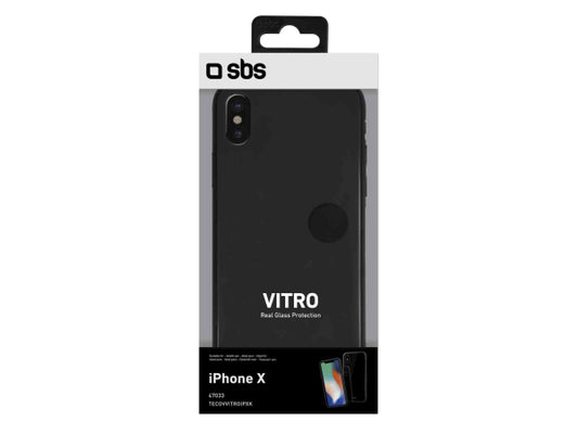 SBS Cover Vitro für iPhone XS/X