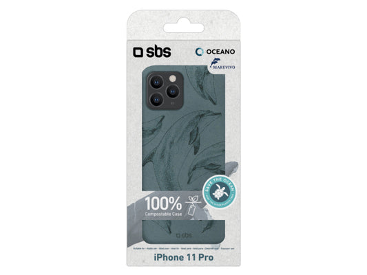 SBS Öko-Cover Delphin für iPhone 11 Pro