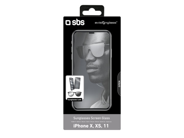 SBS Bildschirmschutzfilm Sunglasses für iPhone 11 Pro/XS/X Kaufuniversum - SBS Bildschirmschutzfilm Sunglasses für iPhone 11 Pro/XS/X