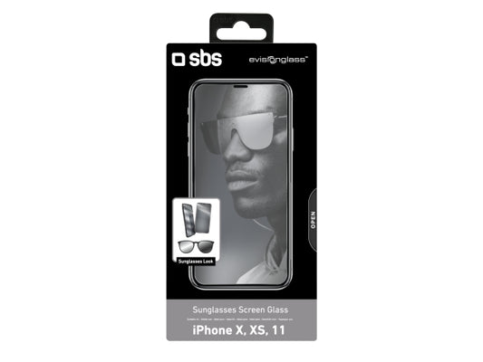 SBS Bildschirmschutzfilm Sunglasses für iPhone 11 Pro/XS/X