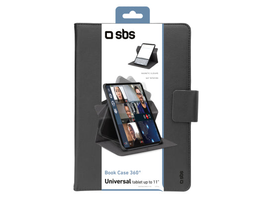 SBS Universelle Buchständer-Schutzhülle für Tablets bis zu 11 Zoll