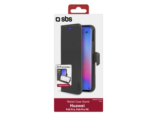 SBS Book Case Wallet für Huawei P40 Pro/P40 Pro Pe mit Standfunktion