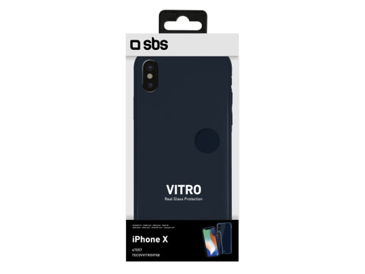 SBS Cover Vitro für iPhone XS/X