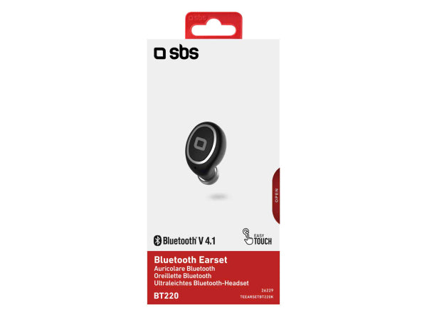 SBS Bluetooth In-Ear Kopfhörer Invisible Ghost Kaufuniversum - SBS Bluetooth In-Ear Kopfhörer Invisible Ghost