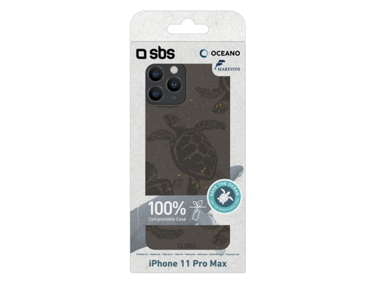 SBS Öko-Cover Schildkröte für iPhone 11 Pro Max