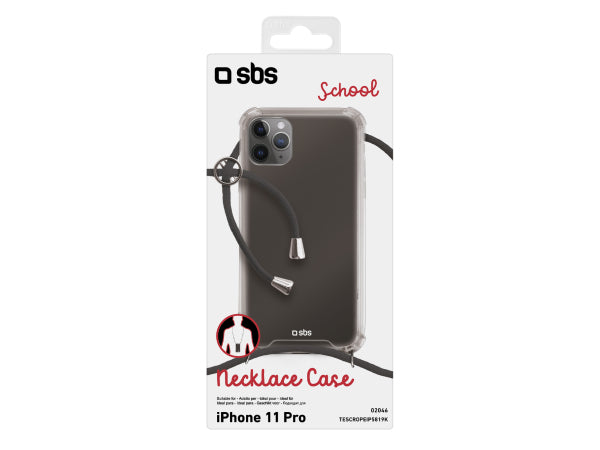 SBS Cover „School“ mit Umhängeband für iPhone 11 Pro Kaufuniversum - SBS Cover „School“ mit Umhängeband für iPhone 11 Pro