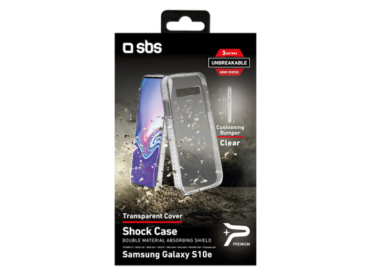 SBS Cover Shock für Samsung Galaxy S10e – Unbreakable Collection