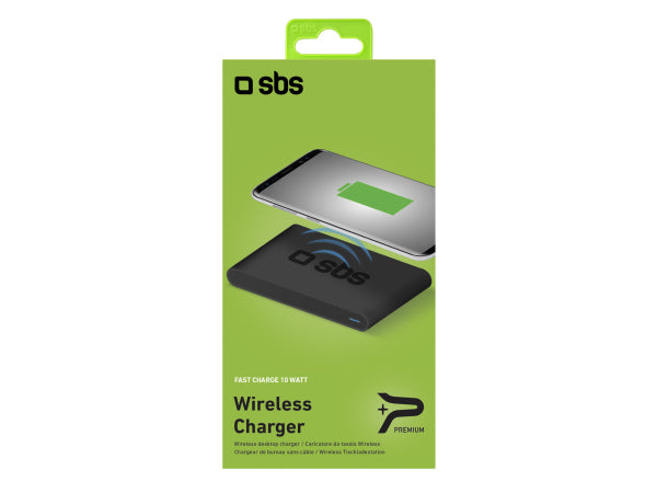 SBS Kabelloses Tischladegerät mit Schnellladefunktion Kaufuniversum - SBS Kabelloses Tischladegerät mit Schnellladefunktion